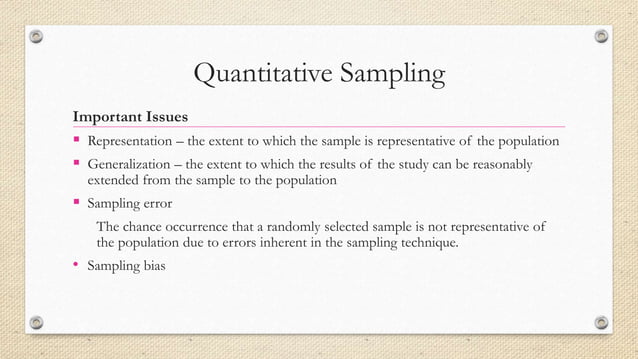 PROBABILISTIC AND NONPROBABILISTIC SAMPLING | PPT