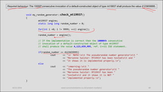 Random number generation (in C++) – past, present and potential future ...