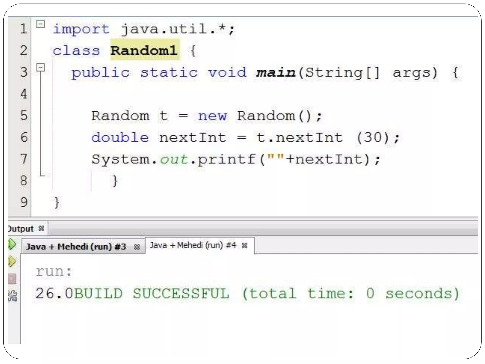 Random number in java | PPT