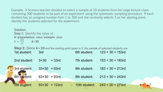 Random sampling | PPTX