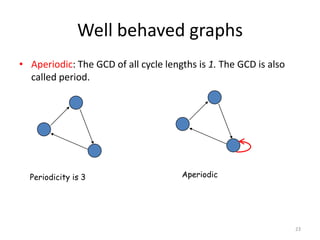 Random walk on Graphs | PPTX