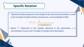 Specific Vs Observed Rotation R and S Nomenclature for Stereoisomers.pptx