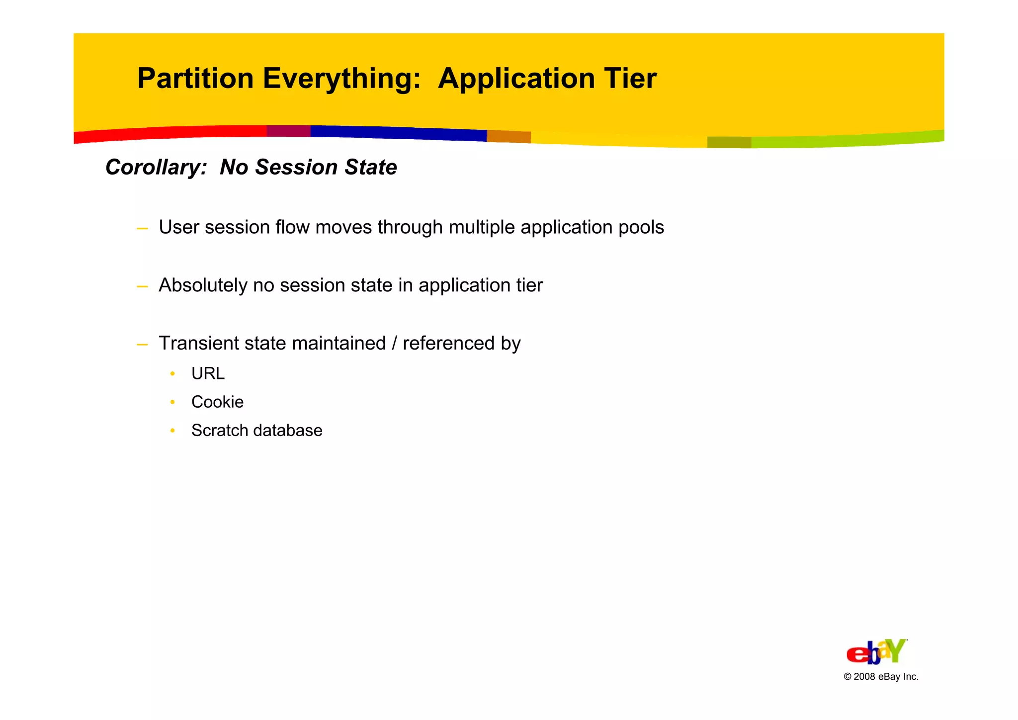 Randy Shoup eBays Architectural Principles