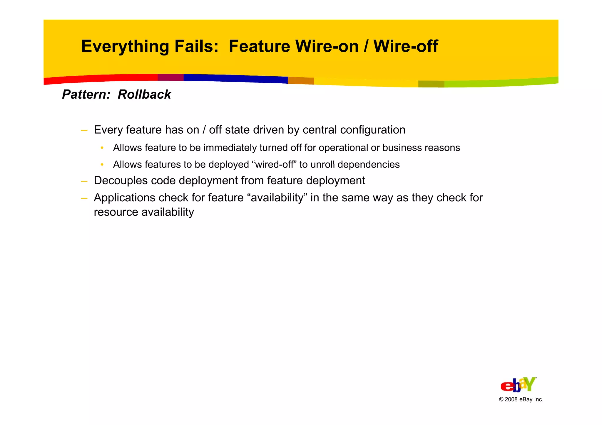 Randy Shoup eBays Architectural Principles