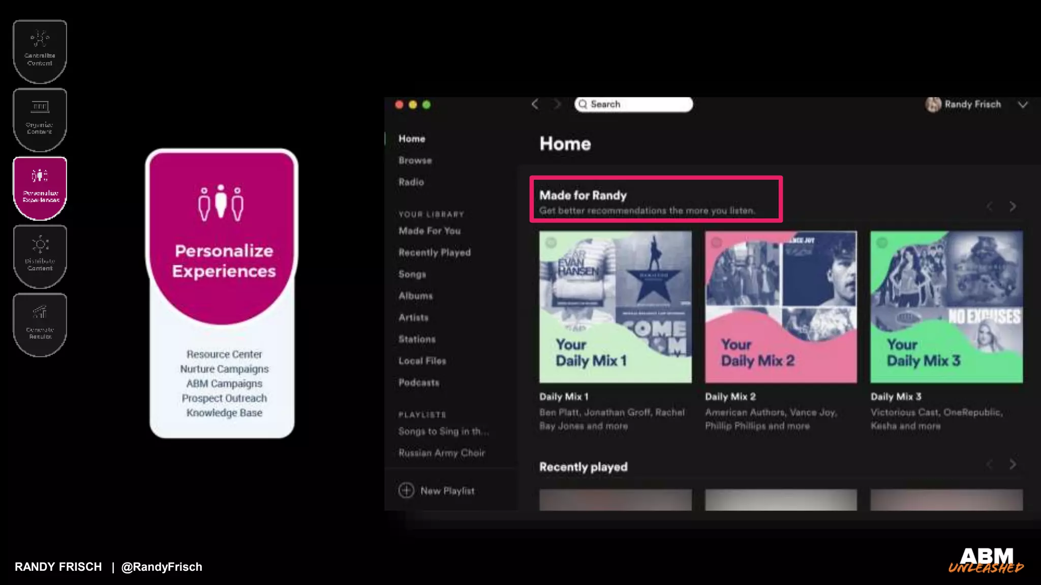 RANDY FRISCH | @RandyFrisch
 