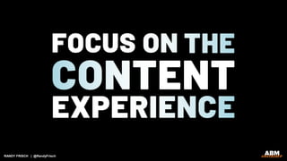 RANDY FRISCH | @RandyFrisch
 