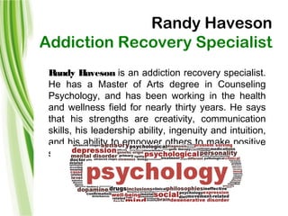Randy Haveson - Speaker and Consultant