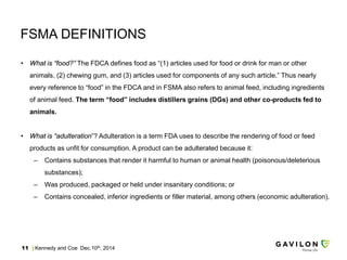 FDA food safety | PDF