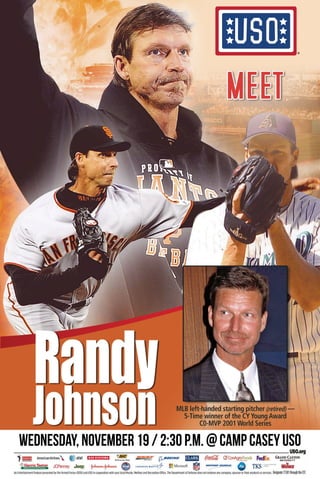 Randy Johnson Meet & Greet