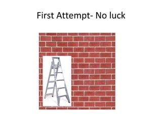 First Attempt- No luck 
