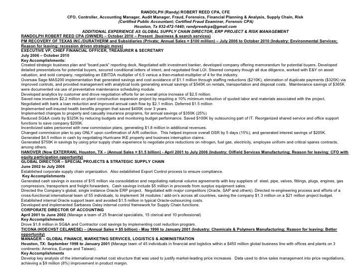 Divisional controller resume
