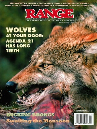 Range Magazine:  Knowledge and Courage