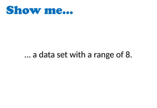 Range-Mode-Show-Me game for secondary students | PPTX