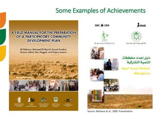 Research investments in institutional innovations: The case of rangeland governance in Tunisia―Background on IFAD-CGIAR-NARS collaboration in South Tunisia