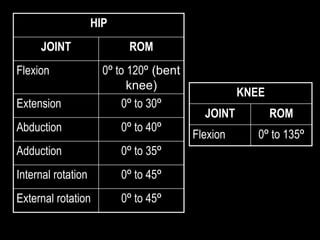 Range Of Motion Assessment | PPTX