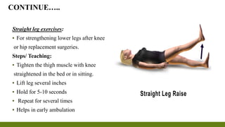 Range of motion exercises lower extremities hotsell