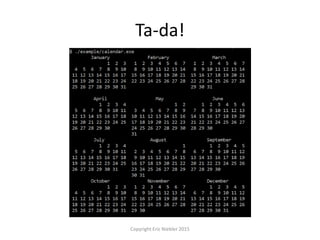 Ta-da!
Copyright Eric Niebler 2015
 