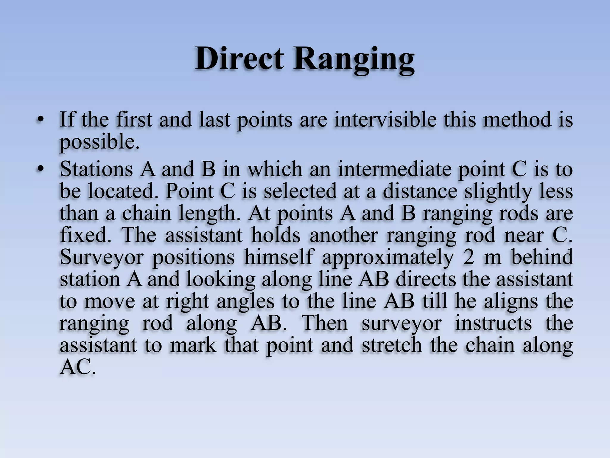 Direct Ranging | PPTX
