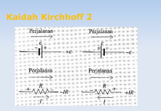 Kaidah Kirchhoff 2
 