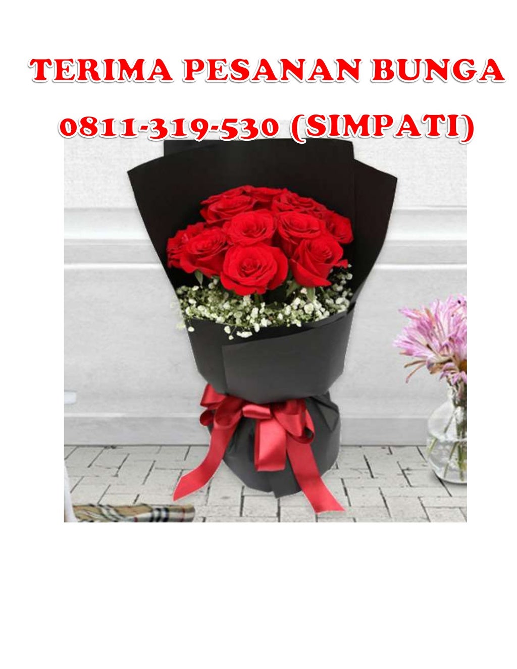 0811-319-530 (SIMPATI), Rangkaian Bunga Mawar Untuk Altar Gereja Sura…