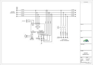 Comprehensive Wiring Diagram and Control Panel Layout for Power Systems ...