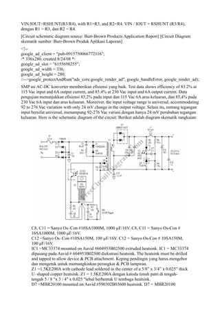 skema diagram ps2 flat - Menggali Detail Skema Diagram ...