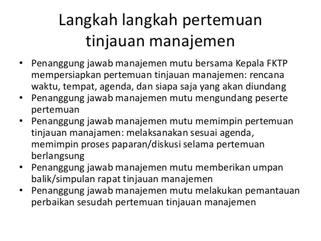 Contoh Laporan Rapat Tinjauan Manajemen Puskesmas ...
