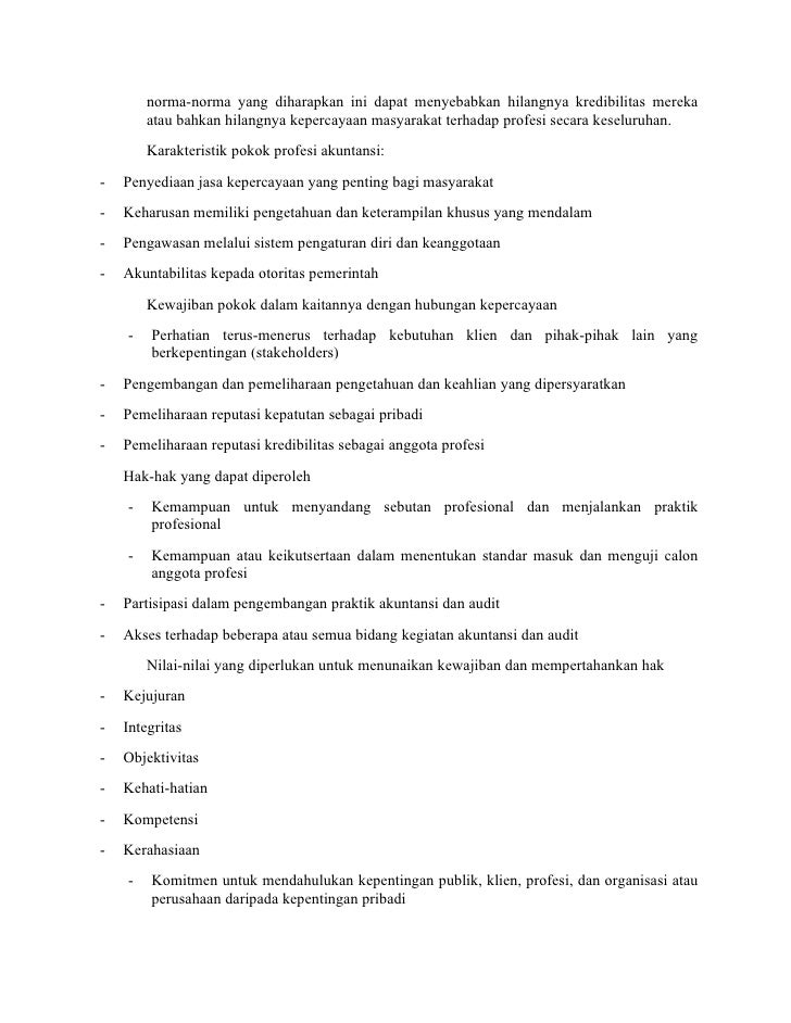 Rangkuman Buku Etika Profesi Stan Kusmanadji Rangkuman Buku Etika Profesi Stan Kusmanadji