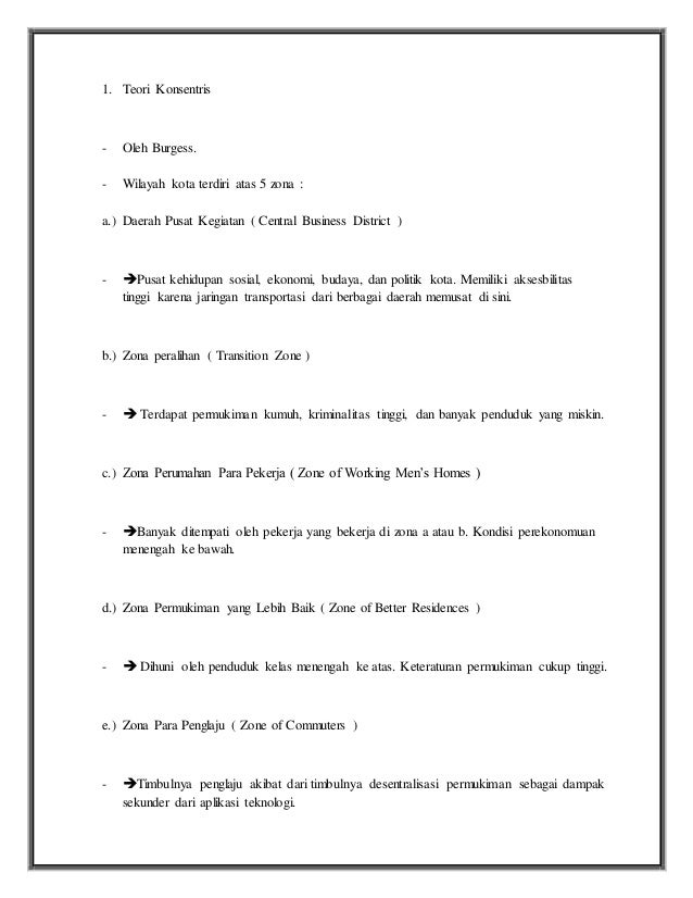 Rangkuman Geografi Interaksi Spasial Desa Dan Kota