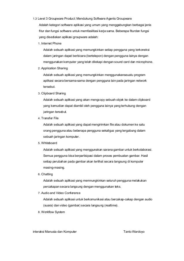 Interaksi Manusia dengan Komputer