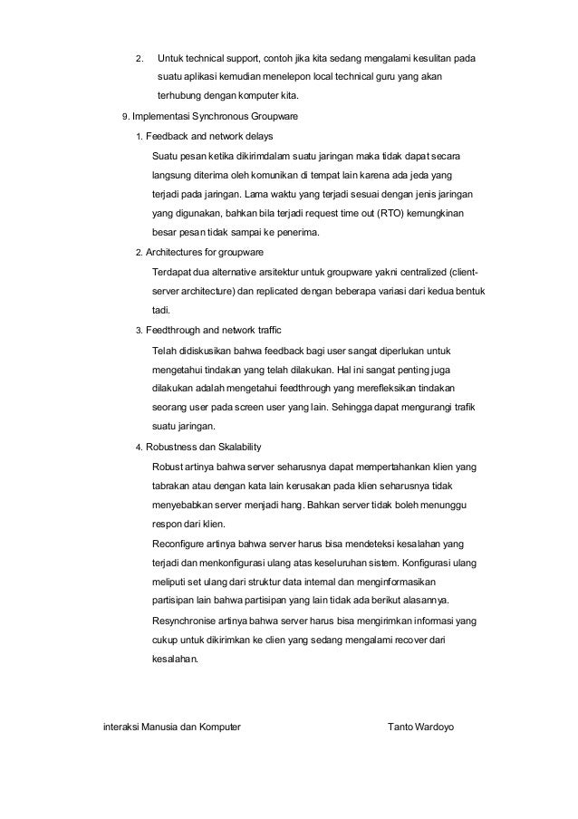 Interaksi Manusia Dengan Komputer