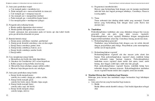 Rangkuman materi ipa_kelas_6_sd