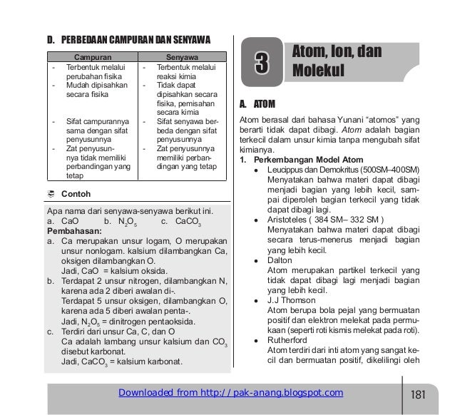 Rangkuman materi UN ipa smp (fisika, kimia, biology)