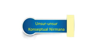 Unsur-unsur
Konseptual Nirmana
 