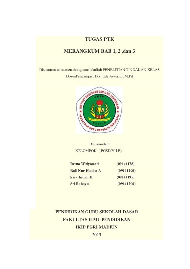 Resume Materi Ptk