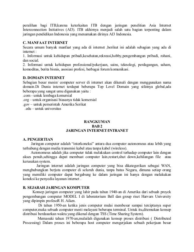 Rangkuman Tik Kelas 9 Rangkuman Tik Kelas 9