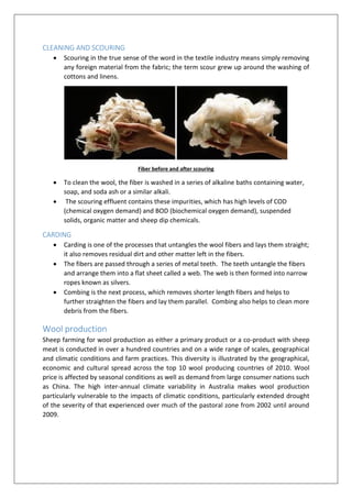 Life cycle assessment of Wool | PDF