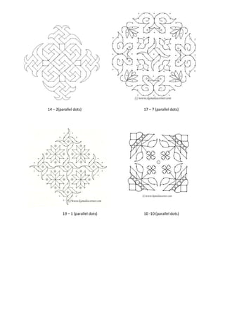 14 – 2(parallel dots)             17 – 7 (parallel dots)




         19 – 1 (parallel dots)   10 -10 (parallel dots)
 