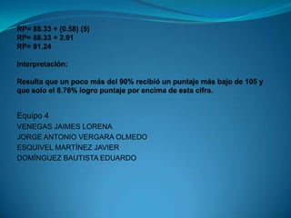 Equipo 4
VENEGAS JAIMES LORENA
JORGE ANTONIO VERGARA OLMEDO
ESQUIVEL MARTÍNEZ JAVIER
DOMÍNGUEZ BAUTISTA EDUARDO