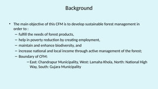 Rangpur Collaborative Forest Management in Nepal | PPTX