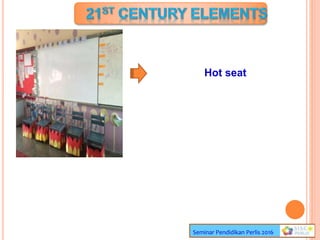 Hot seat
Seminar Pendidikan Perlis 2016
 