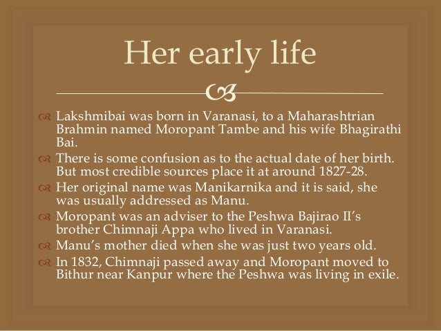 Rani Lakshmi Bai - English Essay- Assam Study Hub