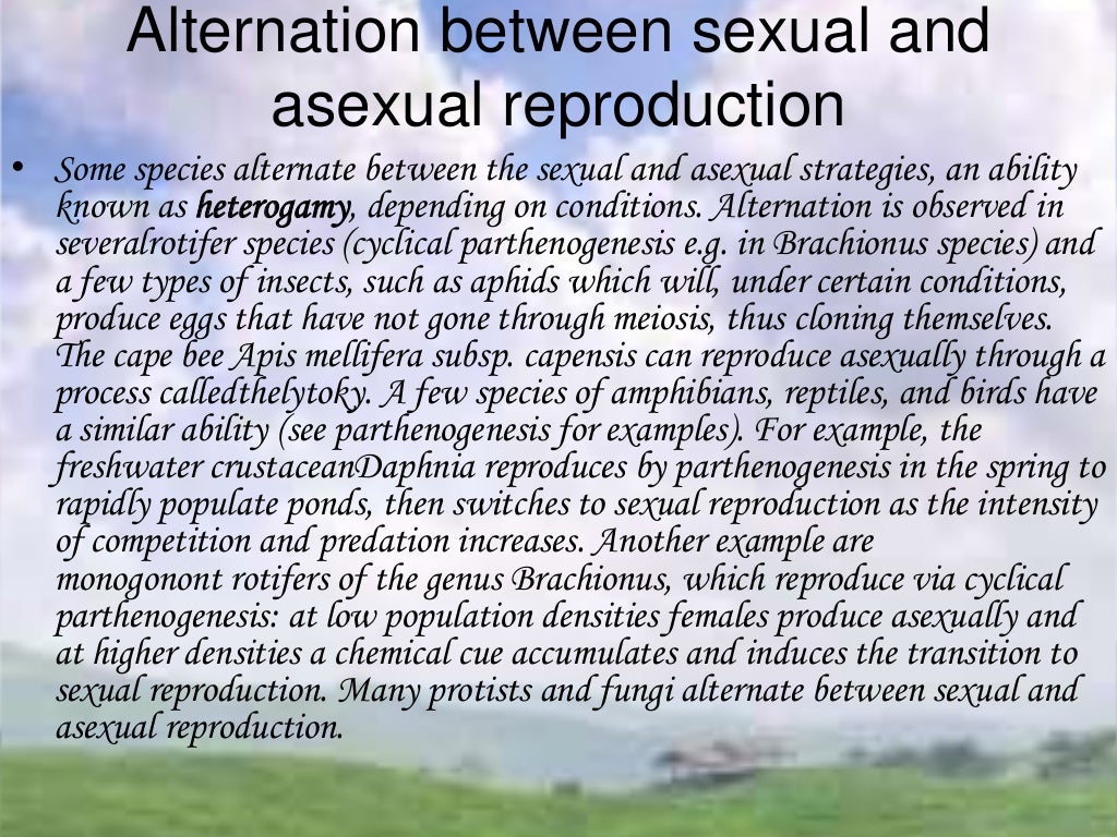 Reproduction Types of reproduction 10th class chapter