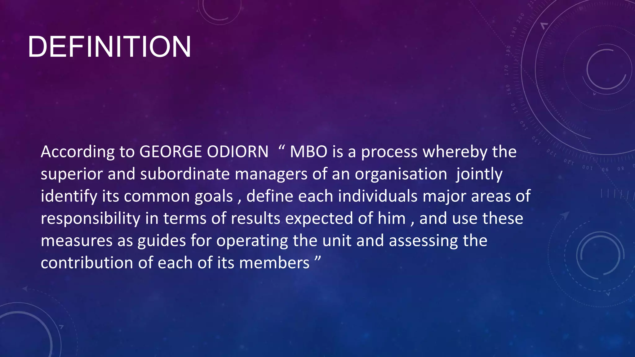 management by objectives | PPTX