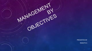 management by objectives | PPT