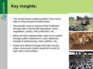Agricultural Transformation in Eastern India: Micro-level Evidences