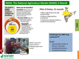 Asia Regional Planning Meeting-Agricultural Markets and Risks in Asia:Challenges to Manage both for Dryland Cereals & Pulses by Dr Ranjit Kumar
