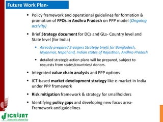 Asia Regional Planning Meeting-Agricultural Markets and Risks in Asia:Challenges to Manage both for Dryland Cereals & Pulses by Dr Ranjit Kumar