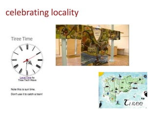 celebrating locality
 