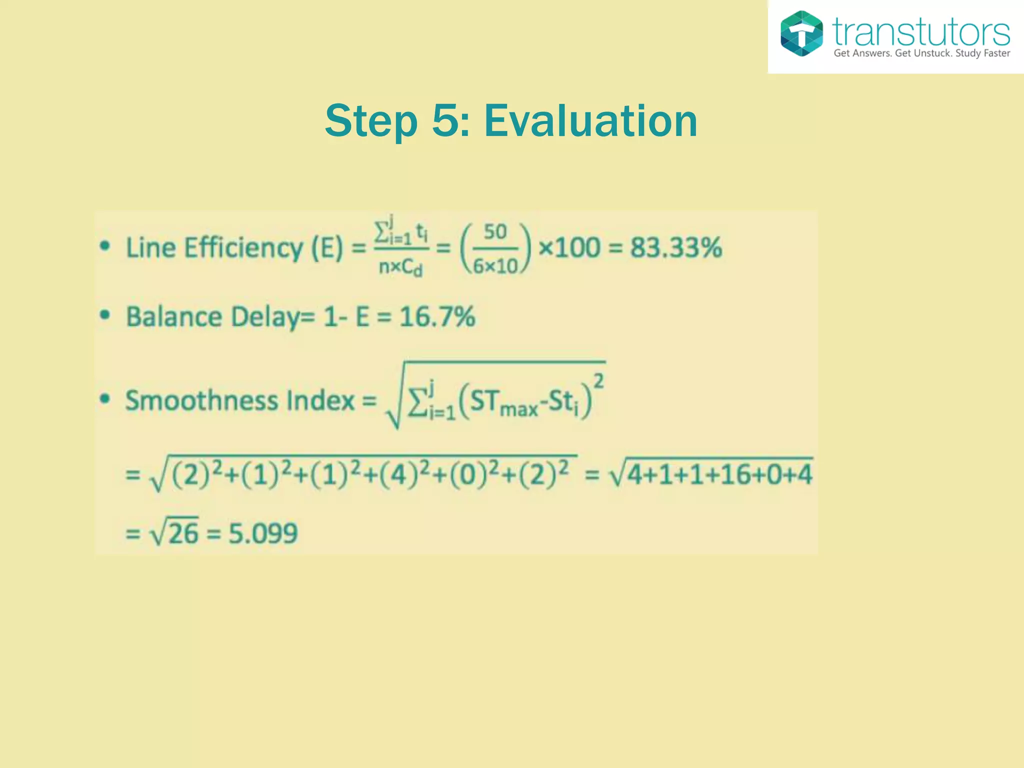 Ranked Positional Weight Method Management PPT